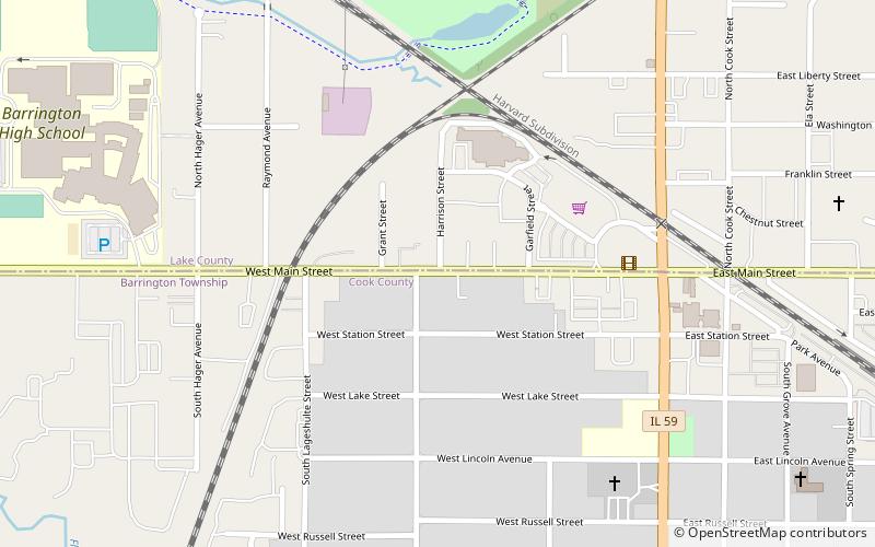 Octagon House location map