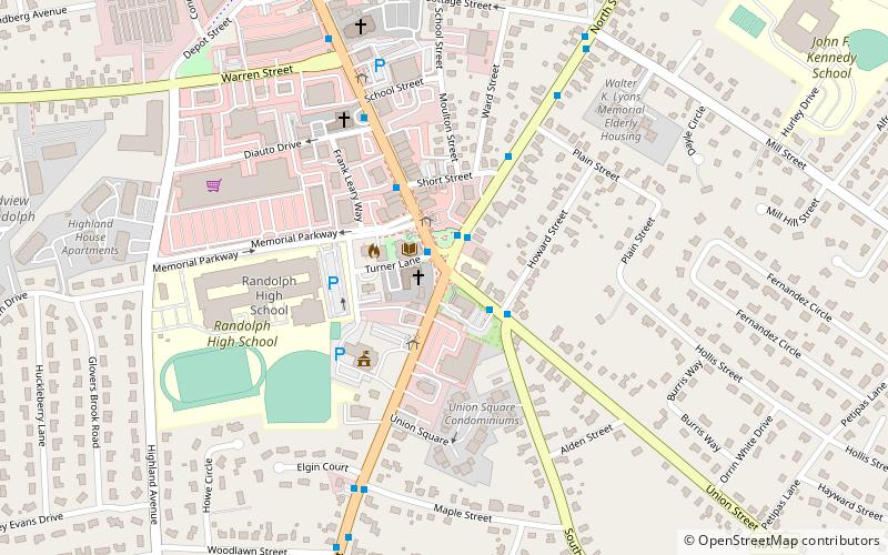 Stetson Hall location map