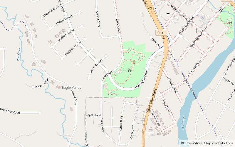 Hill Climb Park location map
