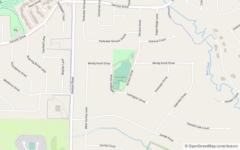 Gaslight Park location map