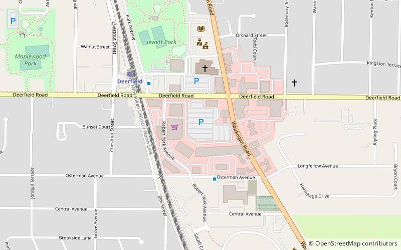 deerfield square location map