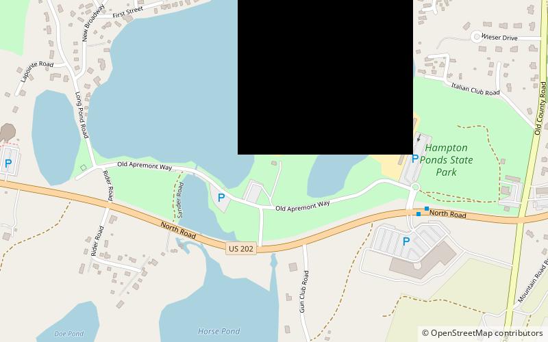 Park Stanowy Hampton Ponds location map