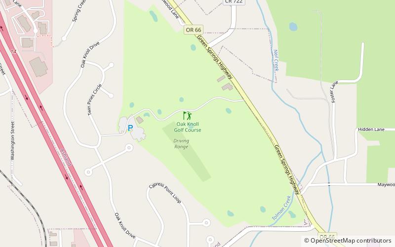 Oak Knoll Golf Course location map