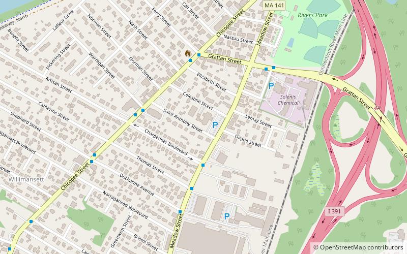 St. Anthony of Padua Parish location map