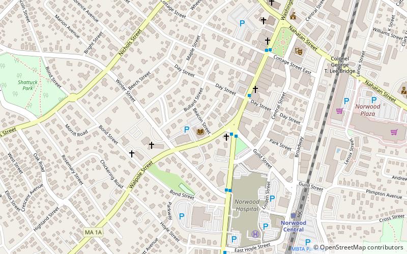 Morrill Memorial Library location map