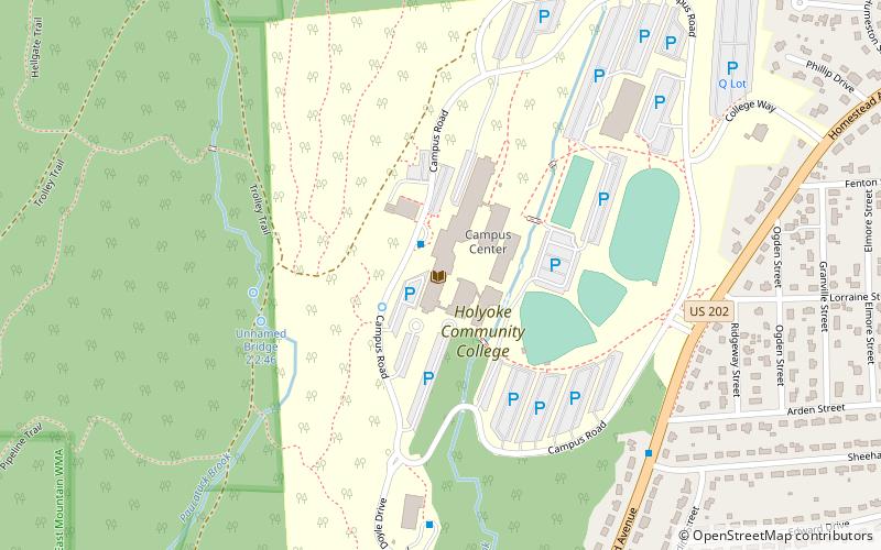 Holyoke Community College location map