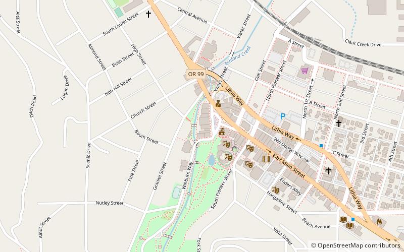 Ashland Masonic Lodge Building location map