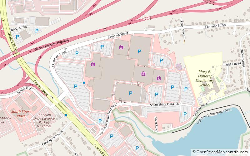 South Shore Plaza location map