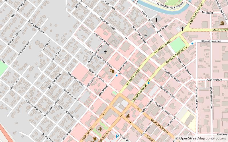 The Ross Ragland Theater location map