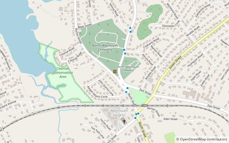 Abigail Adams House location map