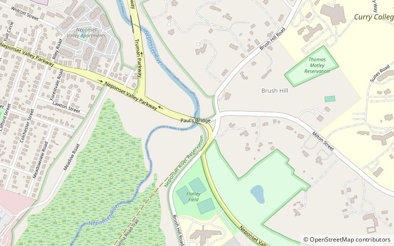 Paul's Bridge location map