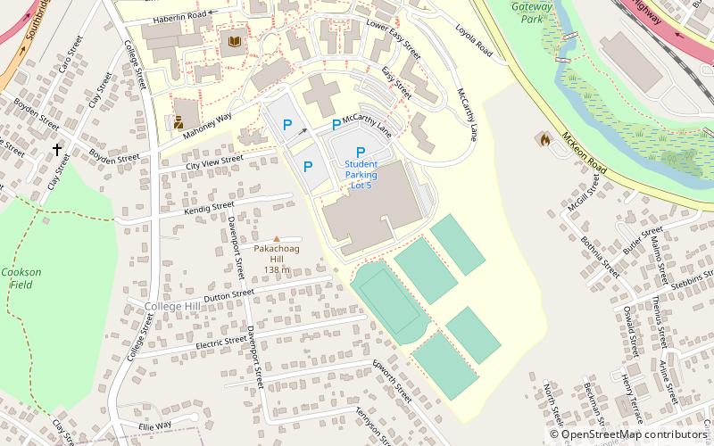 Hart Center location map