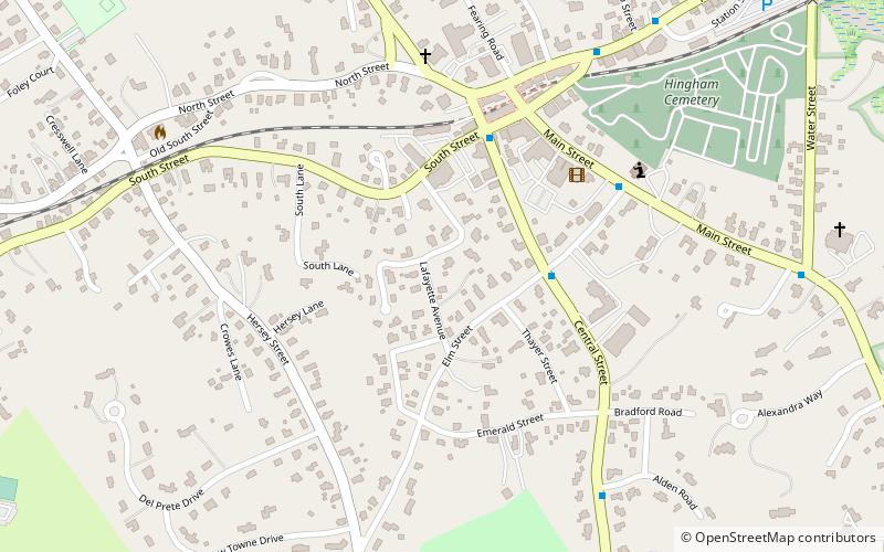 Lincoln Historic District location map