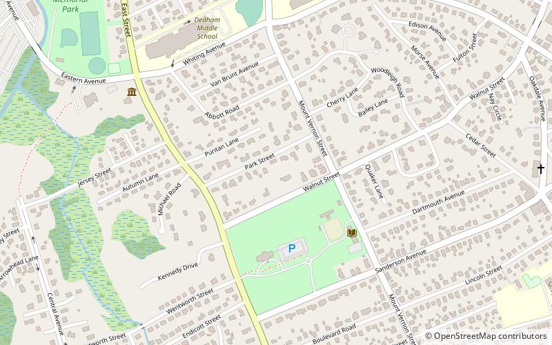 Endicott Estate location map