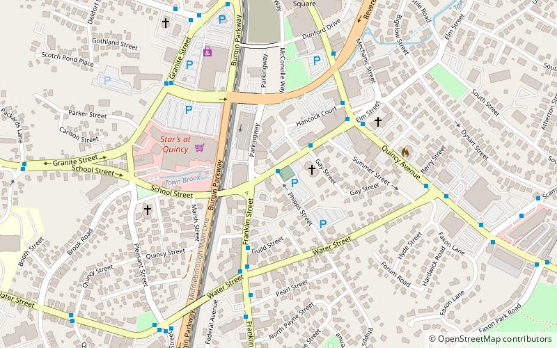 Christ Church Burial Ground location map