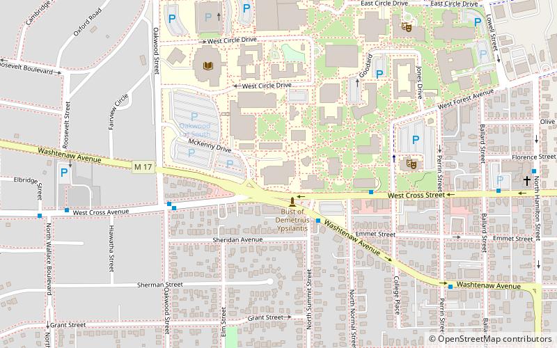 McKenny Hall location map