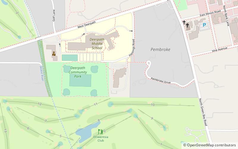 Lake Forest Parks & Recreation location map