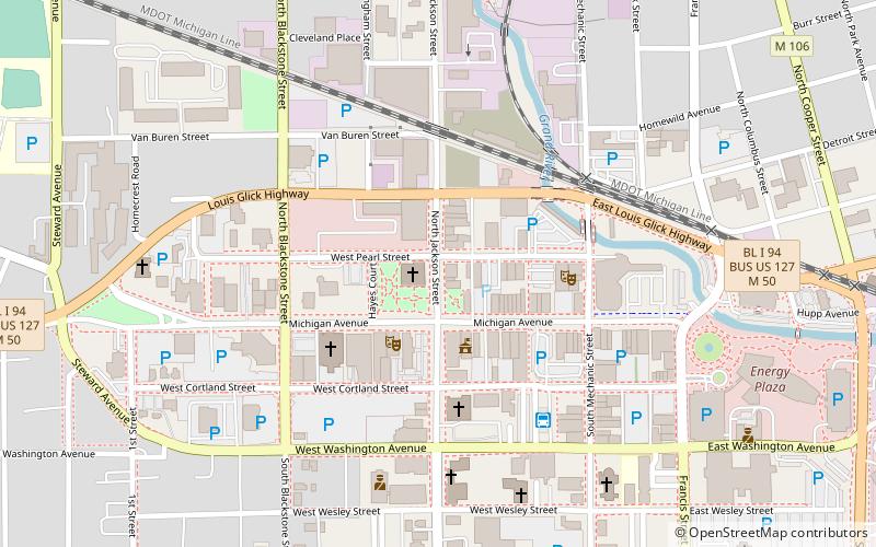 First Congregational Church location map