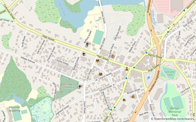 Norfolk County Courthouse location map