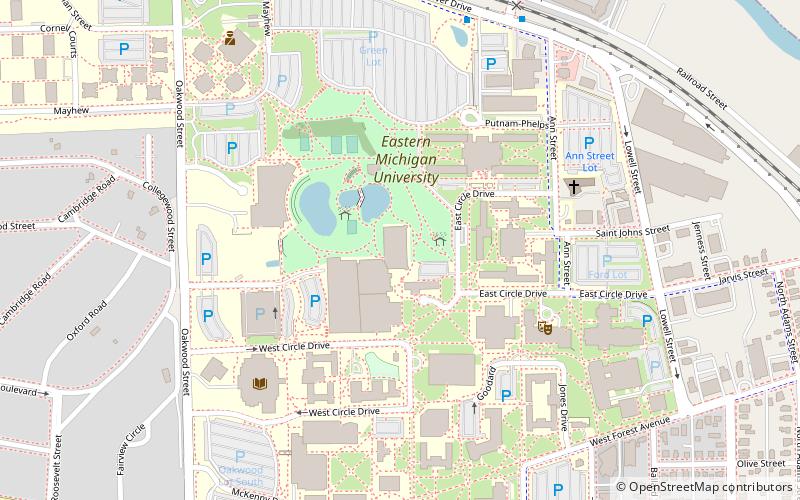 Olds-Robb Recreation-Intramural Complex location map