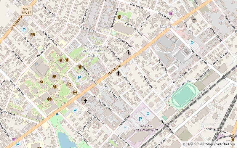 Pilgrim Congregational Church location map