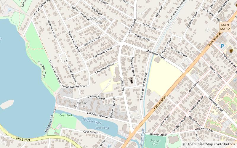 Samuel Hirst Three-Decker location map