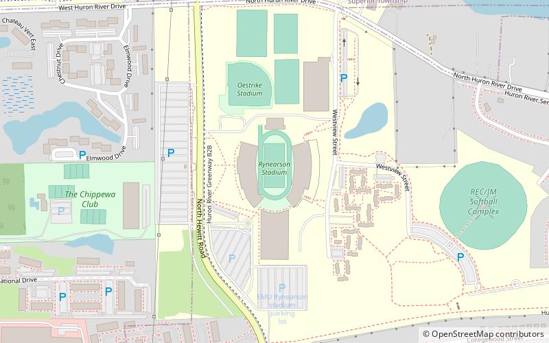 Rynearson Stadium location map