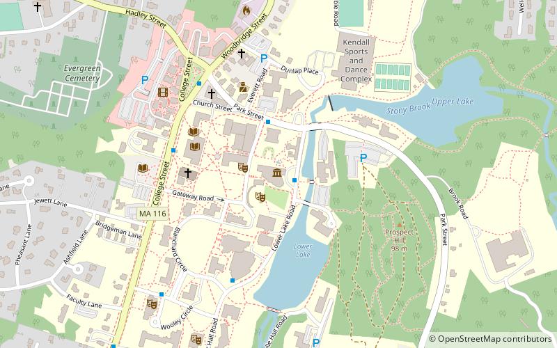 Mount Holyoke College Art Museum location map