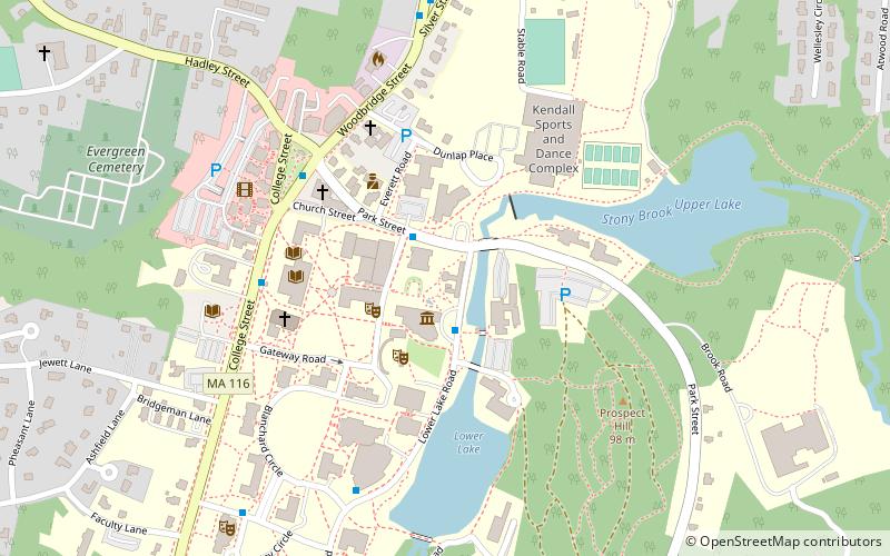 Mount Holyoke College Botanic Garden location map