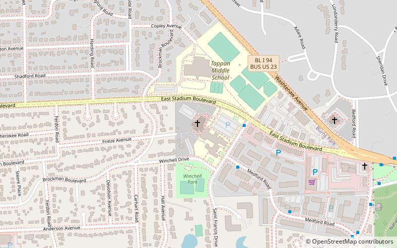 St. Francis of Assisi Parish location map