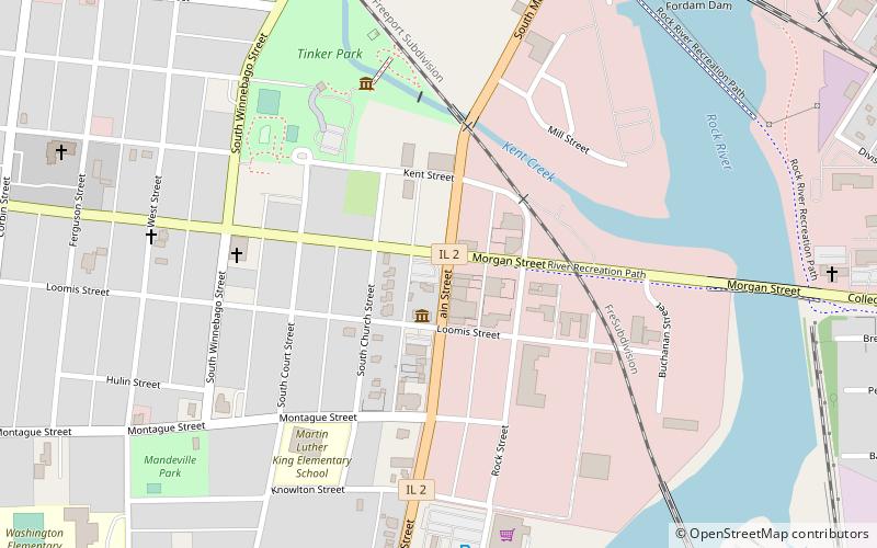 Graham–Ginestra House location map