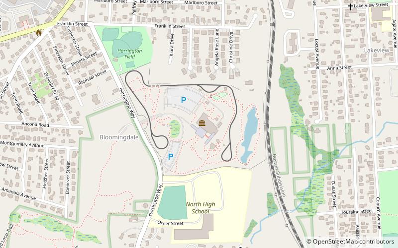 EcoTarium location map