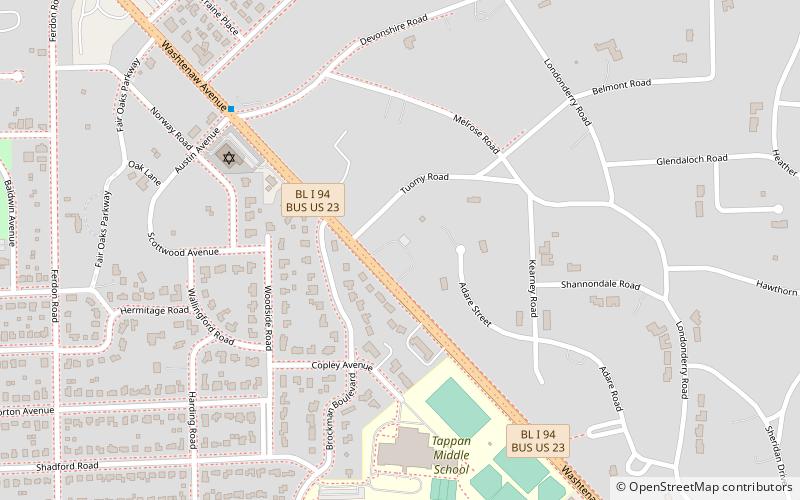 Bell-Spalding House location map