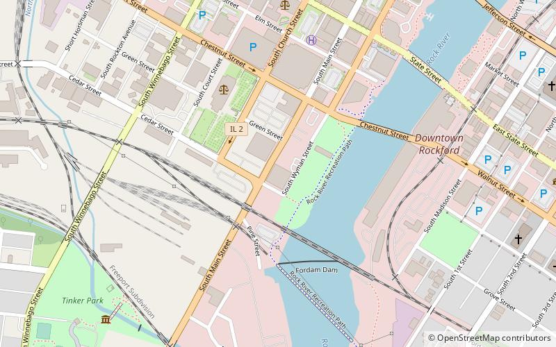 Ziock Building location map