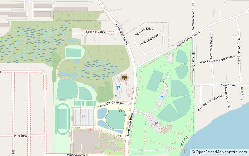 Wauconda Area Library location map