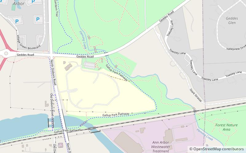 Parker Mill location map
