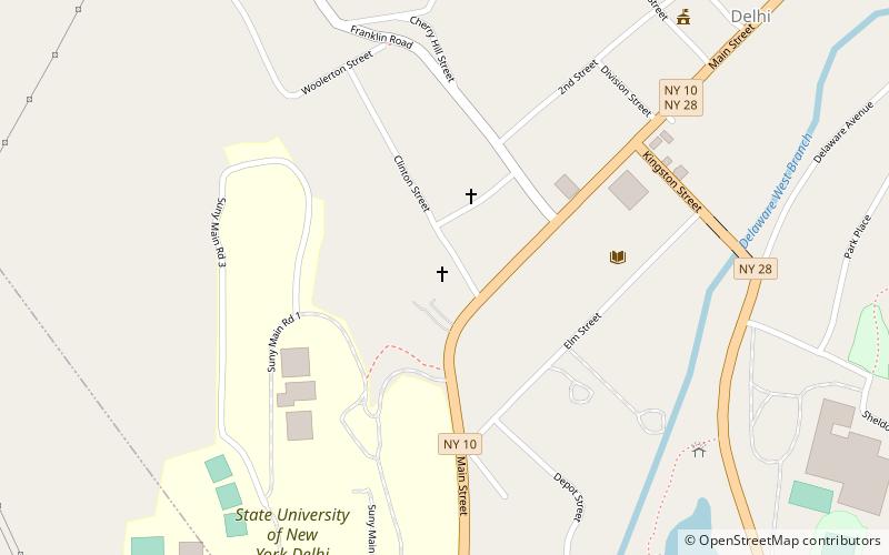 First Presbyterian Church location map