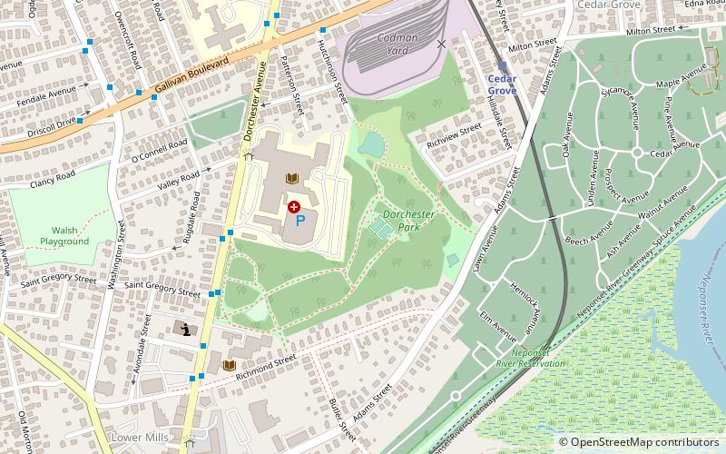Dorchester Park location map