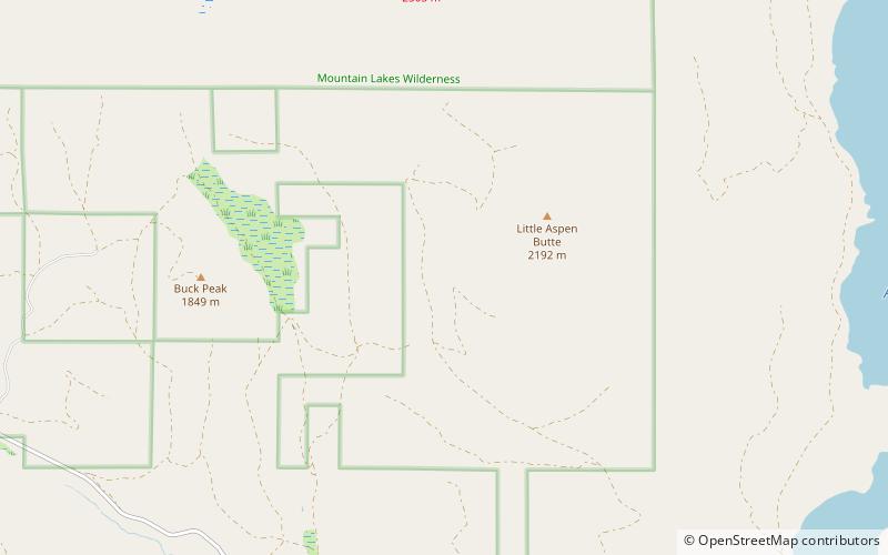 grampian hills fremont winema national forest location map