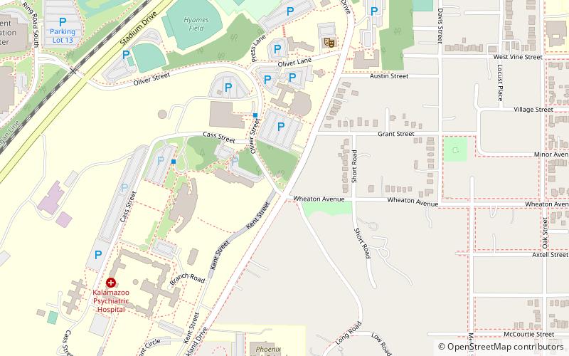 State Hospital Gatehouse location map