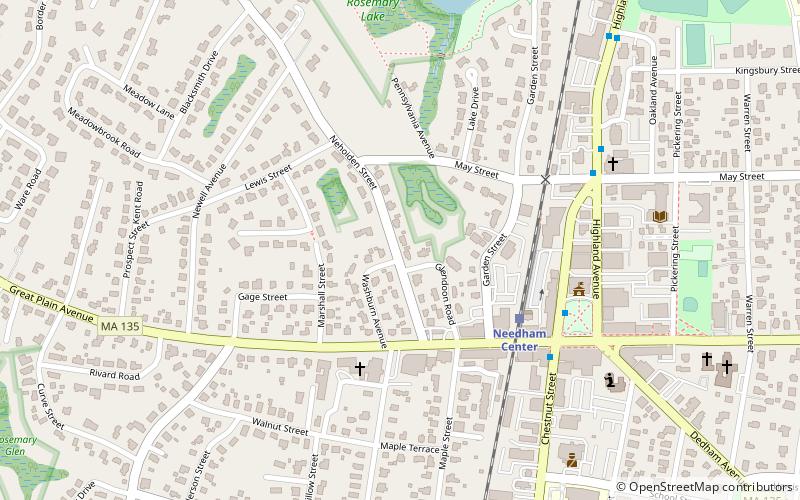 Kingsbury-Whitaker House location map