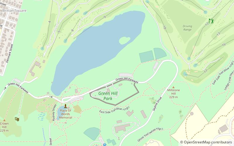 Green Hill Park location map