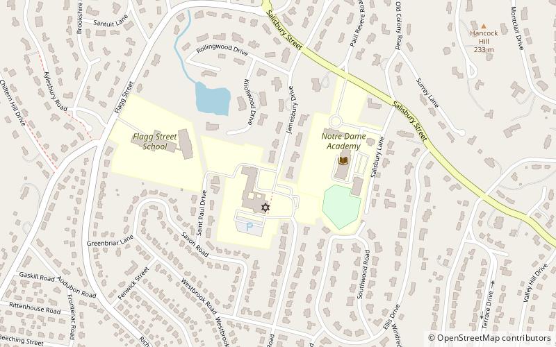 Congregation Beth Israel location map