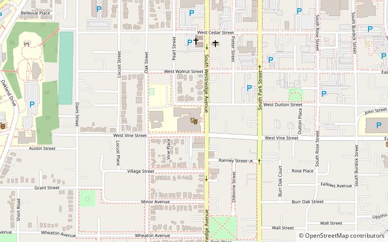 Chenery Auditorium location map