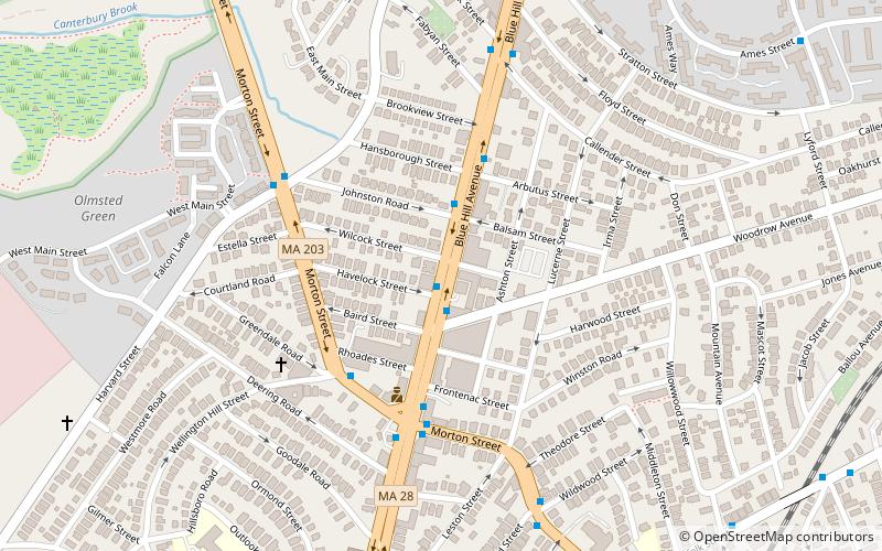 Morton Street location map
