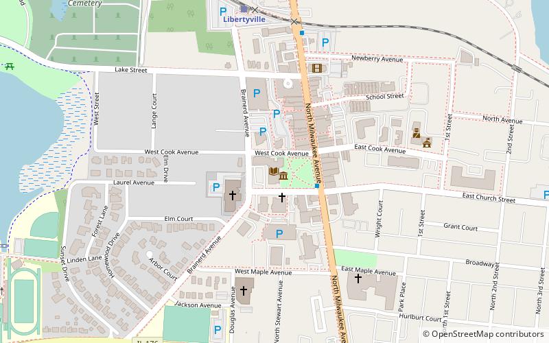 Cook Memorial Library location map