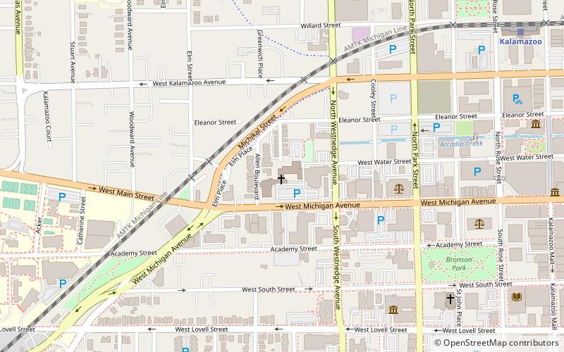 Cathédrale Saint-Augustin de Kalamazoo location map