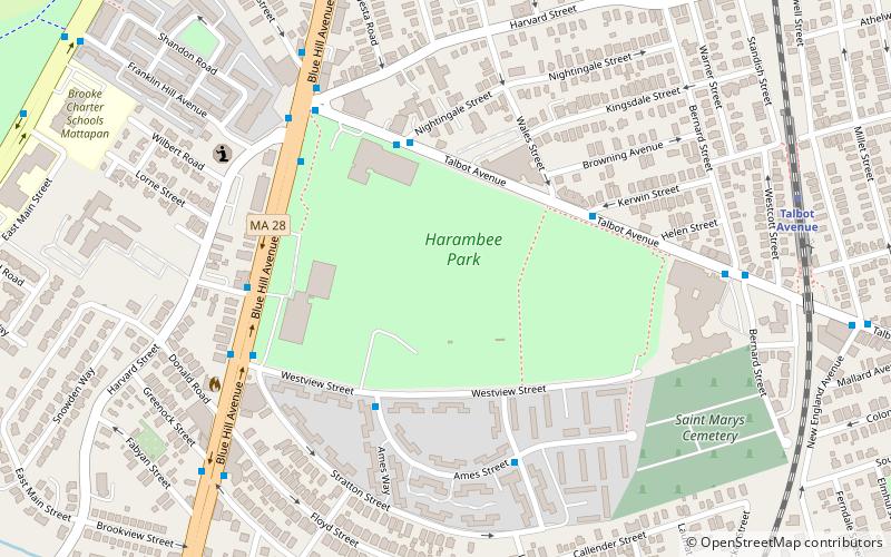 Harambee Park location map