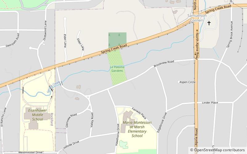 La Paloma Gardens location map