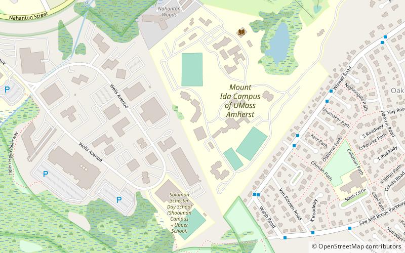 Mount Ida College location map